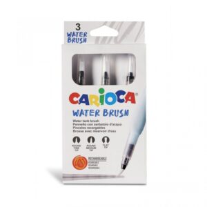 Pennelli Carioca Ricaricabili WATER BRUSH 3 pezzi