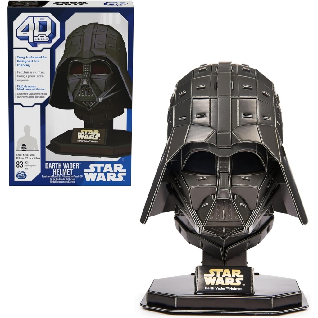 Star Wars Casco Dart Vader da costruire 4D Build 13,3x12,5x17,6 cm a 21.90