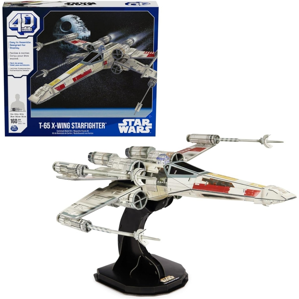 Star Wars SW Xwing da costruire 4D Build dimensioni 38X34,5X26,1 cm a 38.90