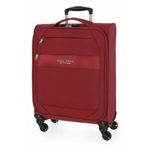 Trolley Semi Rigido Roll Road ROYCE 55CM Rosso