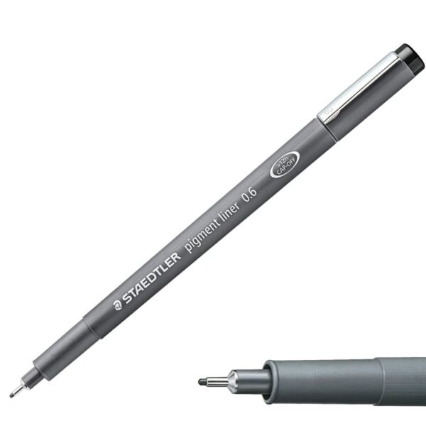 Fineliner Staedtler Pigment Liner 308 0.6 mm 308 06-9