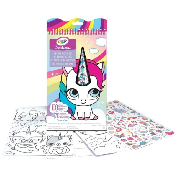 Crayola Creations Album Set Fantasia Unicorno