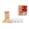I-Total Drinking Jenga da tavolo con 4 bicchieri