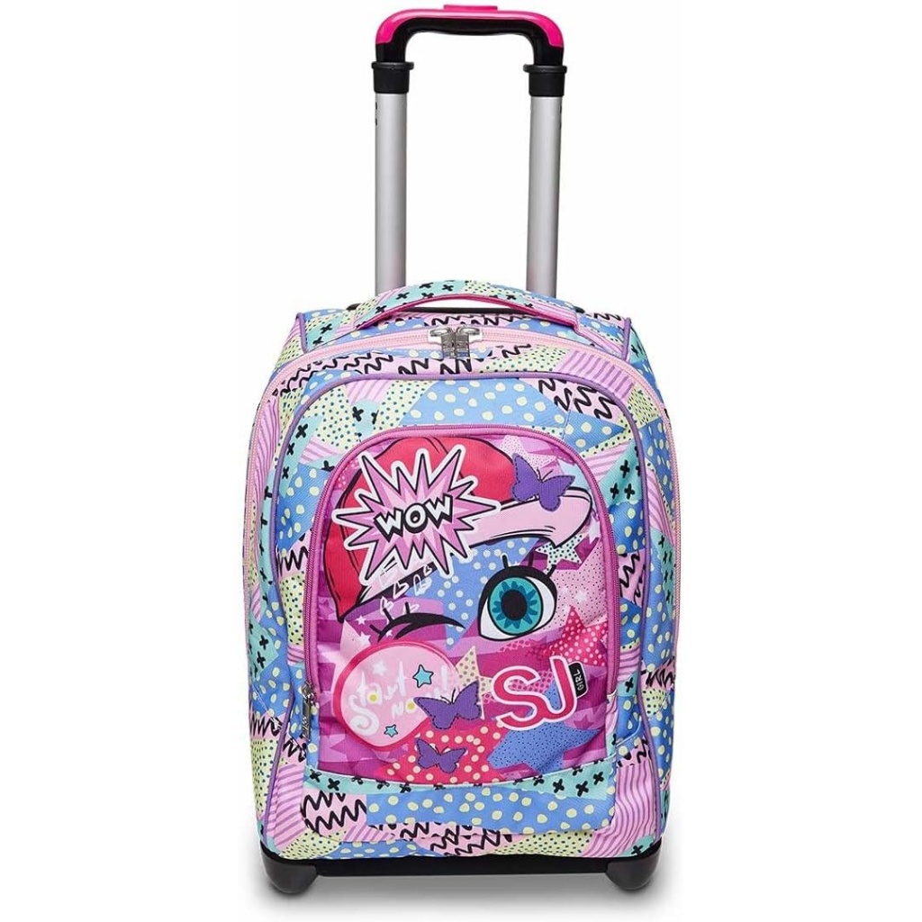 Zaino Trolley Scuola Elementare SJ Gang Facce da SJ Femminile in offerta a  69.00