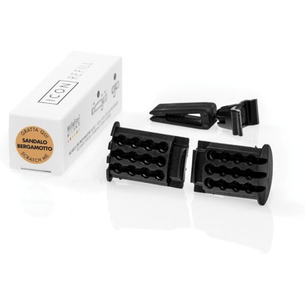 Ricarica per Diffusore Auto Millefiori Milano fragranza Sandalo e Bergamotto