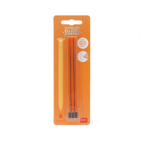Legami Refill Penna Cancellabile Inchiostro Arancio