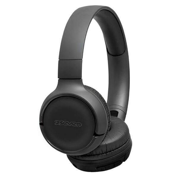 Seven Cuffie Wireless con Microfono Multimediali Nero