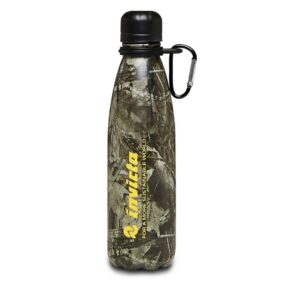 Borraccia Invicta 500ML Inox 304 Termica con Moschettone Ziply Foliage Green