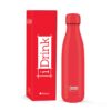 Borraccia Termica In Acciaio Inox Rossa 500ml