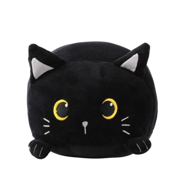 Cuscino Decorativo Gigante Plush Pillow Black Cat 80x50x35