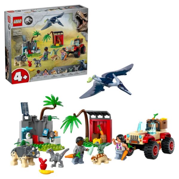 LEGO Jurassic World Centro di Soccorso dei Baby Dinosauri