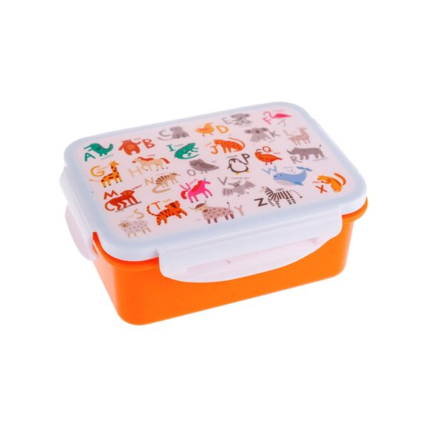 Lunch Box Alfabeto degli Animali16x12x6.5 cm