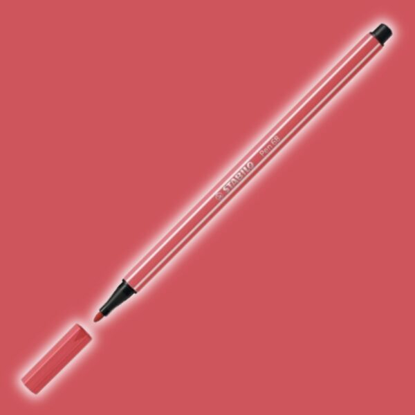 Pennarello Stabilo PEN68 Rosso Fragola