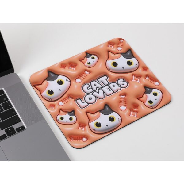 Tappetino Mouse 3D Gatto Arancio