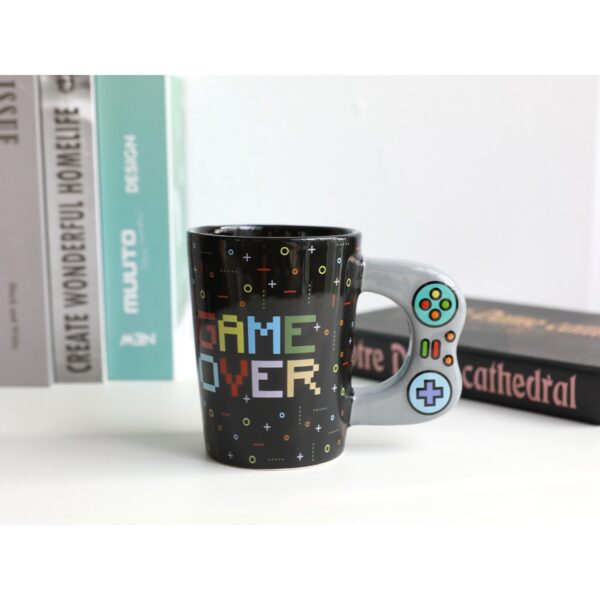 Tazza in Cermica Lets Play Game Over 13x8.5x11.2 cm