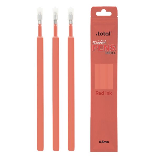 Refill Penna Cancellabile Inchiostro Rosso