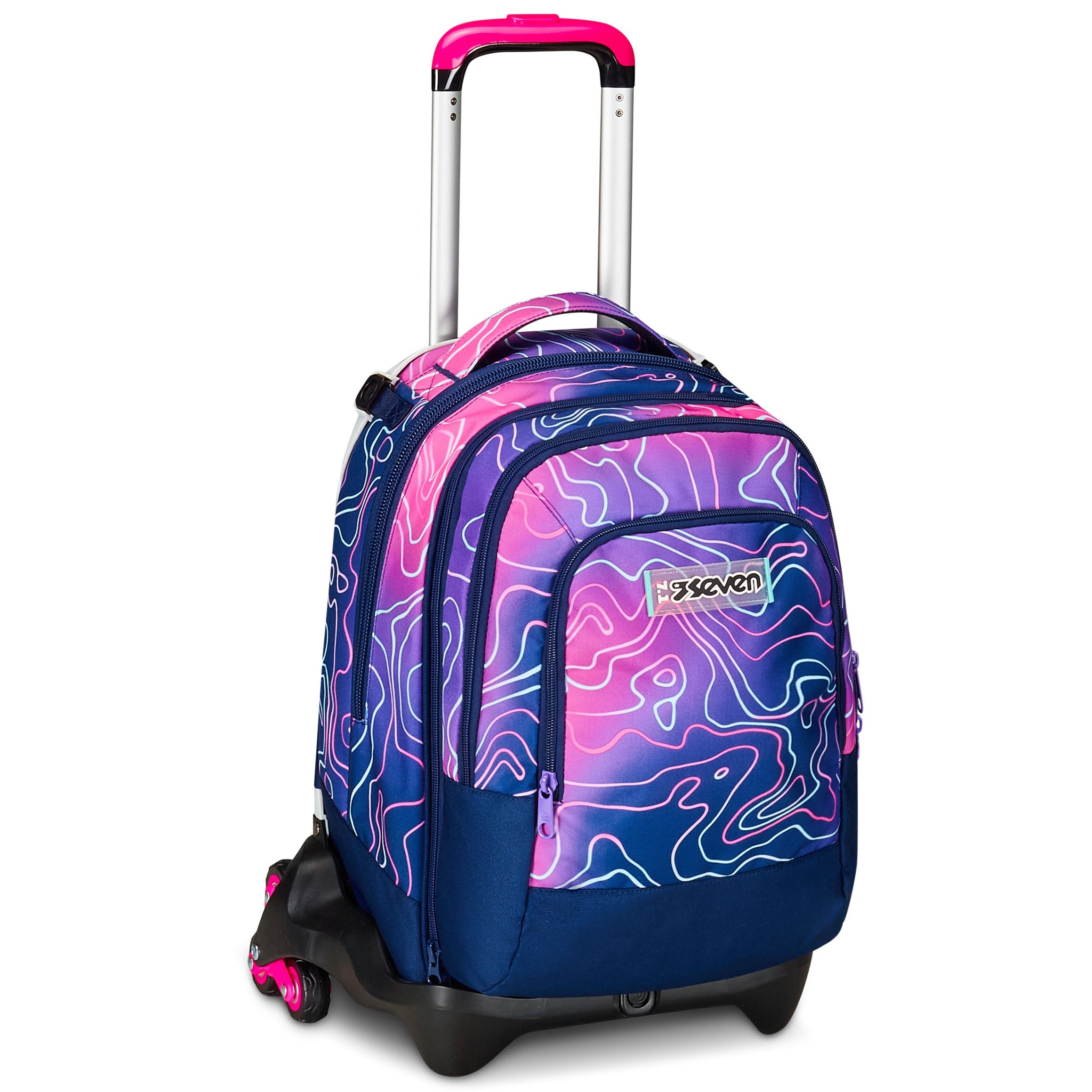 Trolley Smontabile 3 Ruote Detach Seven Mapset Girl Lina Giorgi snc
