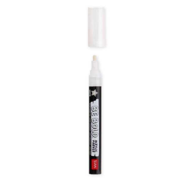 Pennarello Acrilico Legami Be Bold Bianco su linait