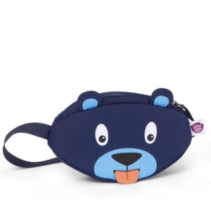 Marsupio Bambini Affenzahn Orso Blu su linait