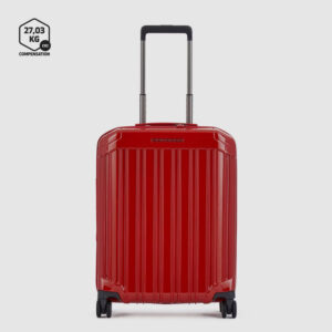 Trolley cabina rigido ultra slim a quattro ruote PQ-Light rosso BV4425PQL/R