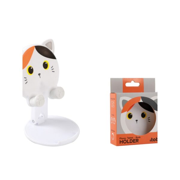 Supporto per telefono Orange Cat 8x8x13 cm