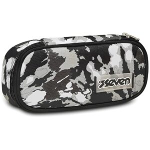 Bustina Round Plus Mimetic Black Seven Ischoolpack su linait