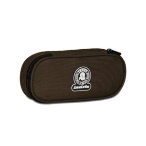 Portapenne Invicta Round Plus Solid Green Military su linait