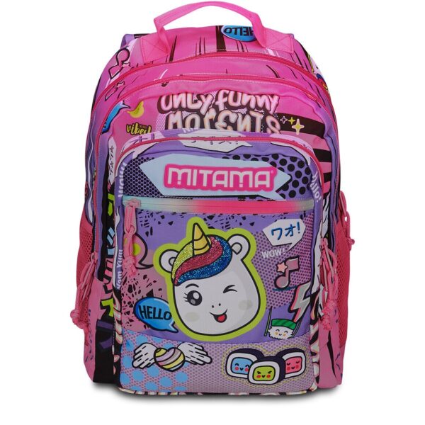 Mitama Zaino Triplo Scomparto 30lt Only Funny Viola Nero su linait