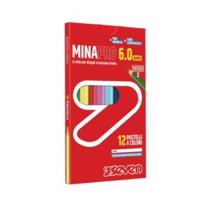 Pastelli Minapro 6.0 Scatola 12 Colori Seven su linait