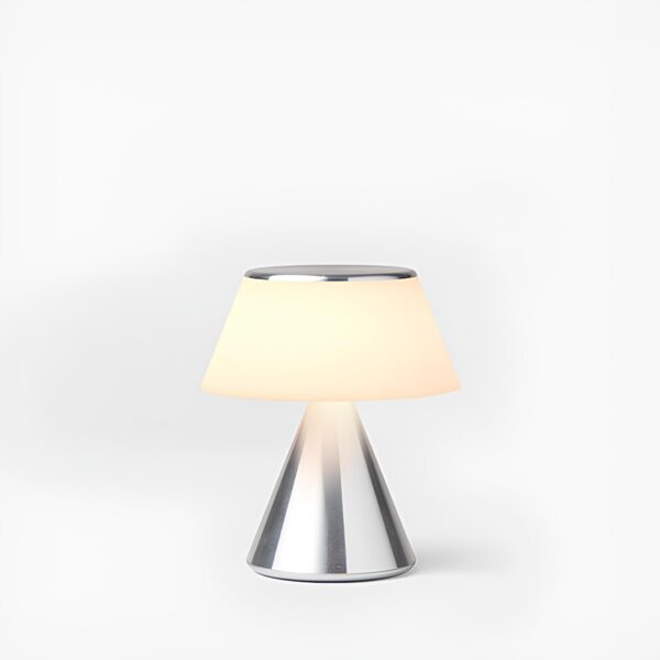 Lexon LUMA M Lampada a LED Portatile con Sincronizzazione Colori Alluminio su linait