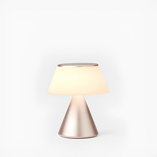 Lexon LUMA M Lampada a LED Portatile con Sincronizzazione Colori Oro su linait