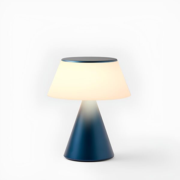 Lexon LUMA L Lampada a LED Portatile con Sincronizzazione Colori Blu su linait