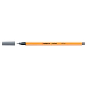 Stabilo pennarello punta fine Point 88 grigio scuro - 88/96