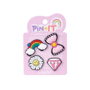 Spille Decorative Pin IT Cute & Rainbows 4 pezzi su linait