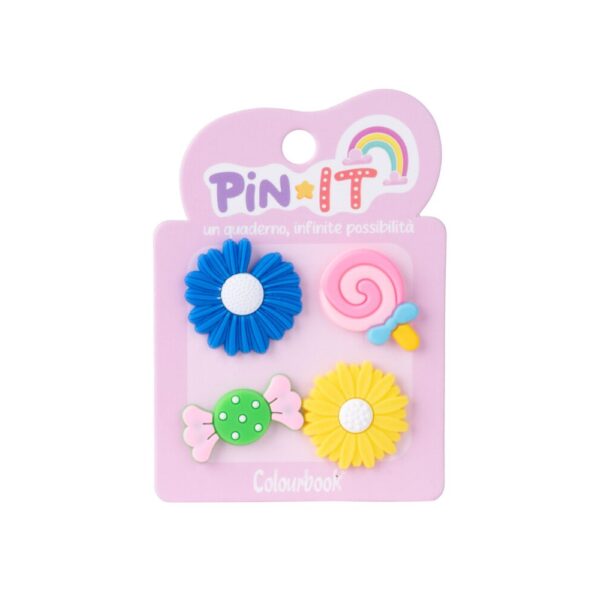 Spille Decorative Pin IT Sweet Candies 4 pezzi su linait