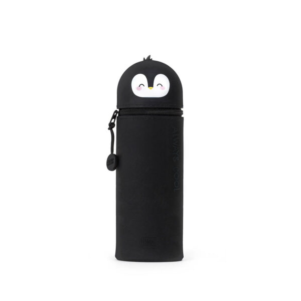 Astuccio Legami 2 in 1 in morbido silicone Kawaii Penguin su linait