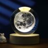 Lampada Led Sfera Luna USB