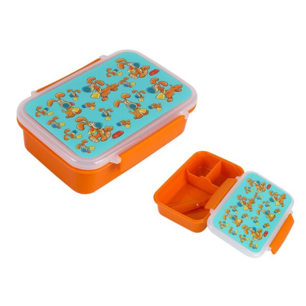 Lunch Box J The Dog Con Posate 16x12x6.5 cm