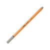 Stabilo pennarello punta fine Point 88 Grigio caldo su linait