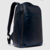 6 in Pelle Blue Square Blu su linait