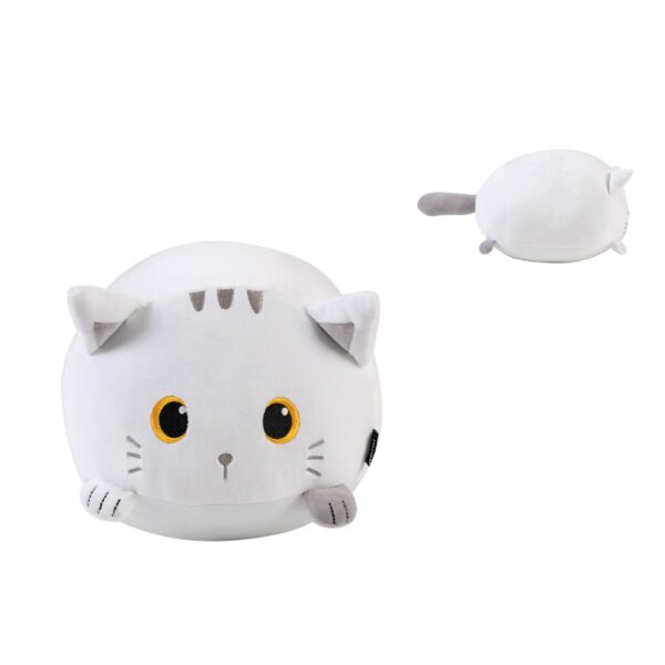 Cuscino Decorativo Plush Pillow White Cat