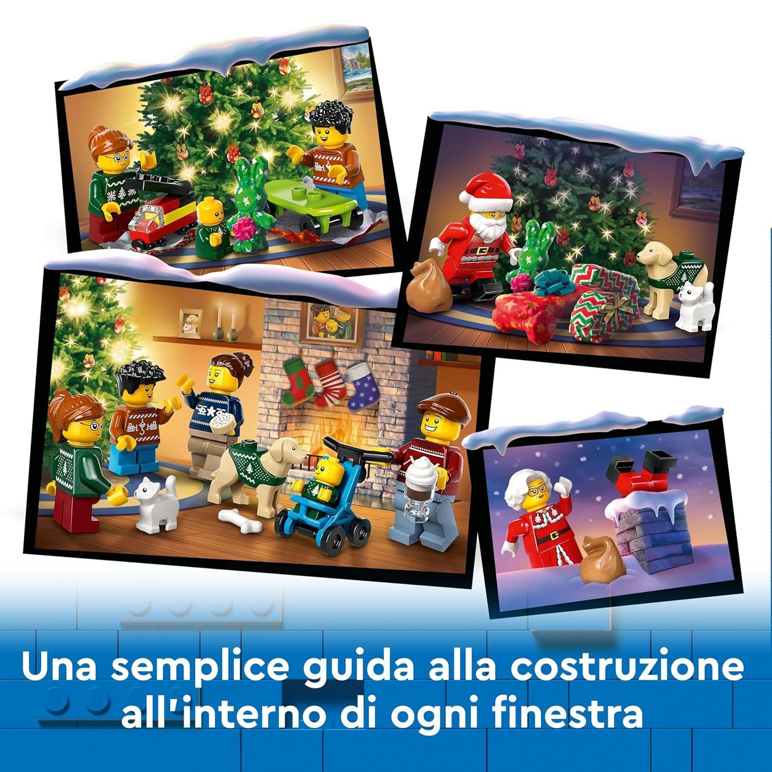 LEGO City Calendario dell'avvento 2024 a