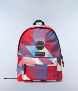 Zaino Napapijri VOYAGE Aop Geometric Rosso su linait