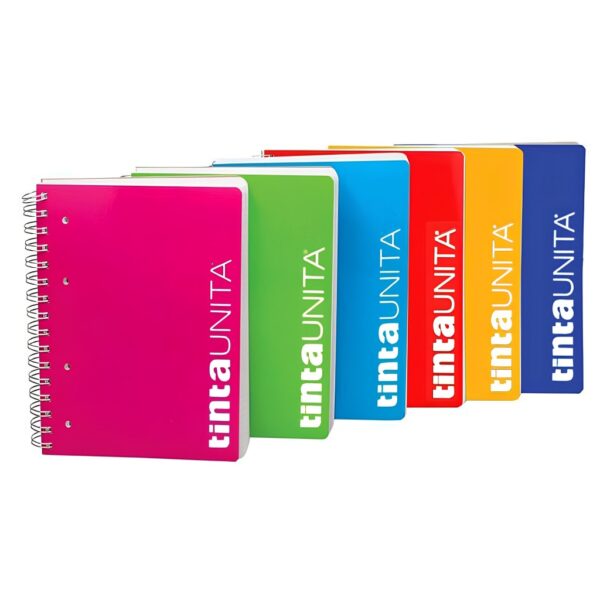 Quadernone Spiralato Tinti Unita 144 Fogli 1 Rigo colori assortiti