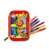 Astuccio Asilo Mitama 1 Zip Magic Pencil Case Giallo su linait