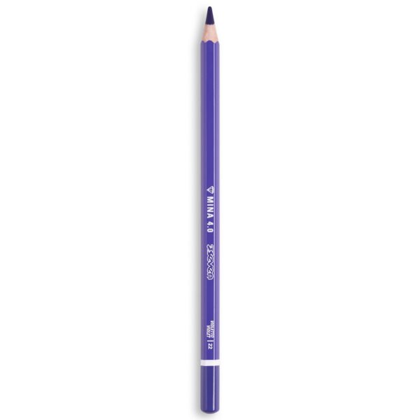 Matita in legno MinaPro 4.0 Seven Violetto su linait