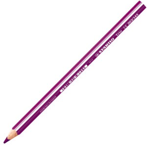Matita colorata triangolare - STABILO Trio thick - Rosso viola