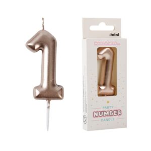 Candelina Numero 1 Altezza 6cm