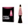 ITotal Lampada Lava Liquido Glitterato e base nera 36 cm