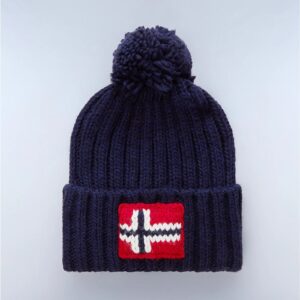 NAPAPIJRI Berretto in Lana Semiury Blu Scuro su linait